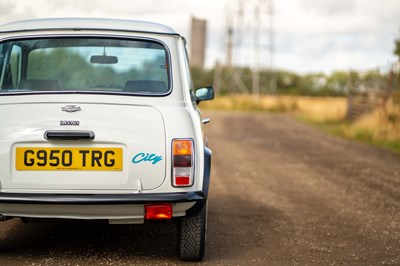 Lot 1 - 1989 Rover Mini City