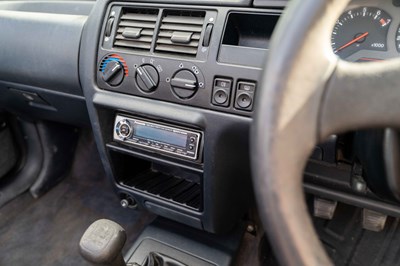 Lot 25 - 1993 Ford Escort XR3i Cabriolet