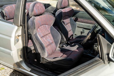 Lot 25 - 1993 Ford Escort XR3i Cabriolet