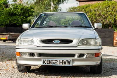 Lot 25 - 1993 Ford Escort XR3i Cabriolet