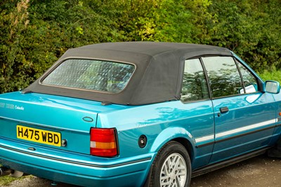 Lot 19 - 1990 Ford Escort Cabriolet