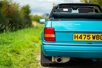Lot 19 - 1990 Ford Escort Cabriolet