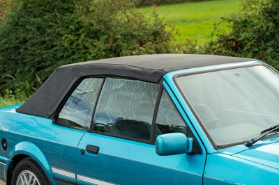 Lot 19 - 1990 Ford Escort Cabriolet