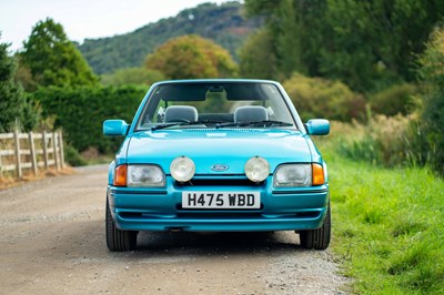 Lot 19 - 1990 Ford Escort Cabriolet