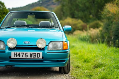 Lot 19 - 1990 Ford Escort Cabriolet