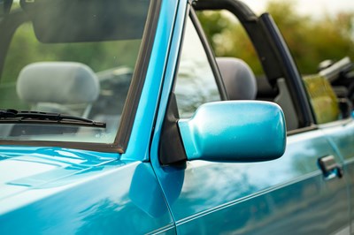 Lot 19 - 1990 Ford Escort Cabriolet