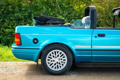 Lot 19 - 1990 Ford Escort Cabriolet
