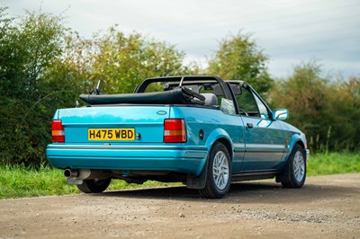 Lot 19 - 1990 Ford Escort Cabriolet
