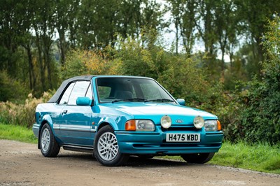Lot 19 - 1990 Ford Escort Cabriolet