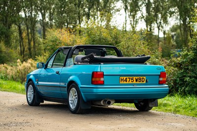 Lot 19 - 1990 Ford Escort Cabriolet