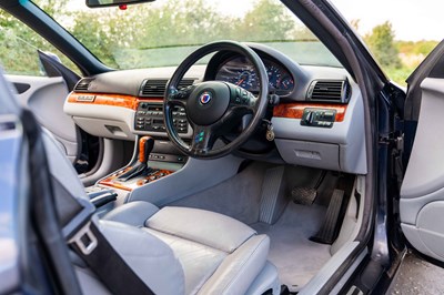 Lot 18 - 2004 Alpina B3S Convertible