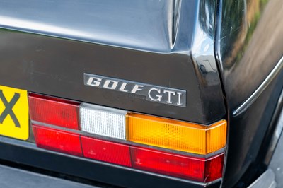 Lot 27 - 1981 Volkswagen Golf GTi Mk1