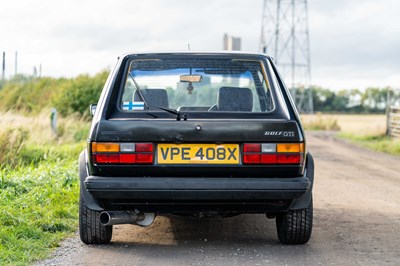 Lot 27 - 1981 Volkswagen Golf GTi Mk1