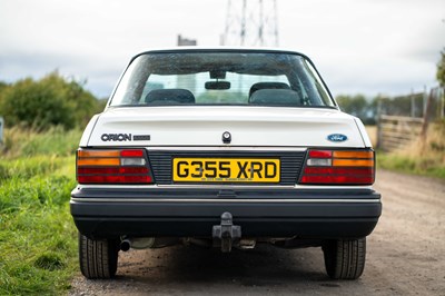 Lot 22 - 1989 Ford Orion 1.6i Ghia