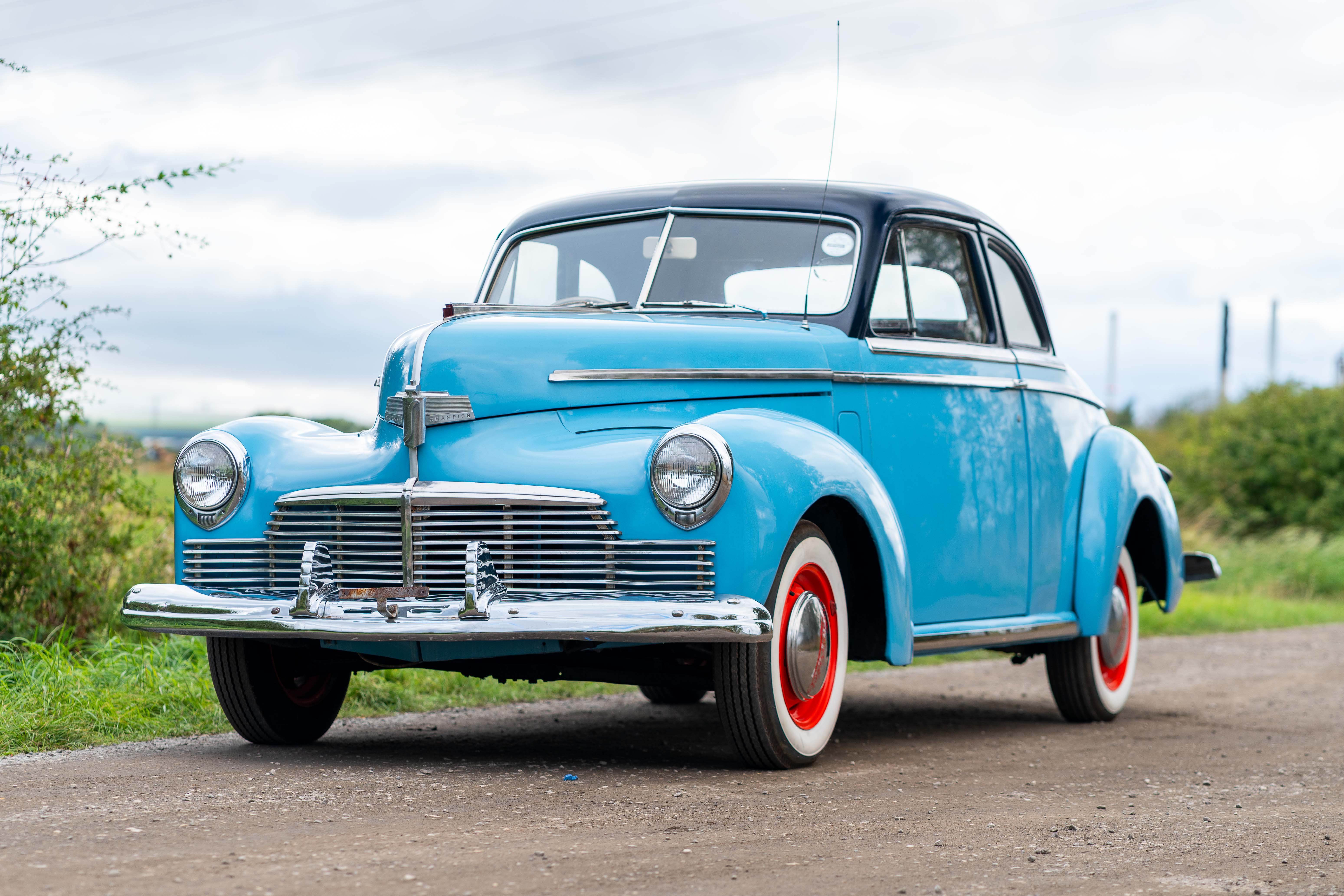 Sold | 1942 Studebaker ****** Two-tone coupe with South African