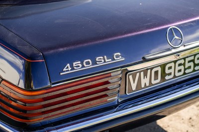 Lot 54 - 1977 Mercedes 450 SLC