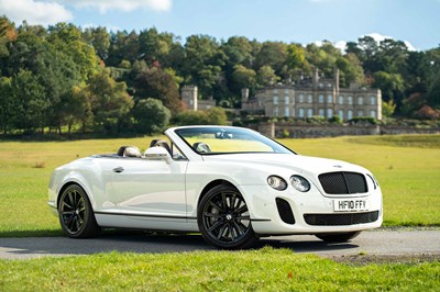 Lot 71 - 2010 Bentley Continental Supersports Convertible