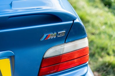 Lot 8 - 1995 BMW M3 Coupe