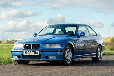 Lot 8 - 1995 BMW M3 Coupe