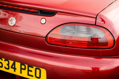 Lot 5 - 1998 MG MGF