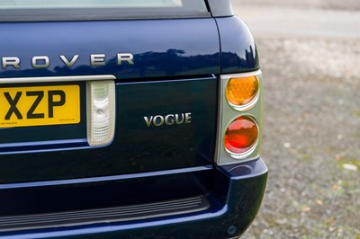 Lot 76 - 2002 Range Rover V8 Vogue
