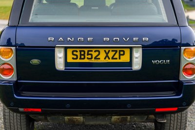 Lot 76 - 2002 Range Rover V8 Vogue