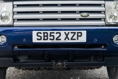 Lot 76 - 2002 Range Rover V8 Vogue