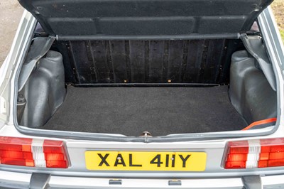 Lot 11 - 1982 Ford Escort XR3