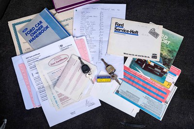 Lot 11 - 1982 Ford Escort XR3