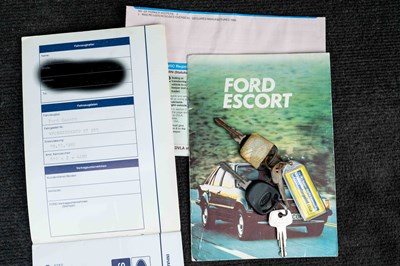 Lot 11 - 1982 Ford Escort XR3