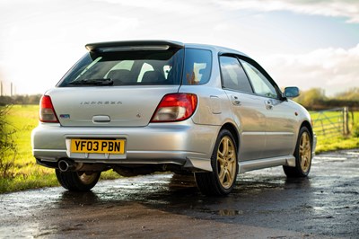 Lot 44 - 2003 Subaru Impreza WRX STI