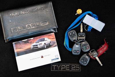 Lot 13 - 2004 Subaru Impreza WRX STI Litchfield Type 25