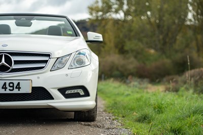 Lot 38 - 2011 Mercedes-Benz E350 Cabriolet