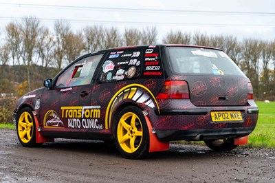 Lot 2002 Volkswagen Golf Track Car