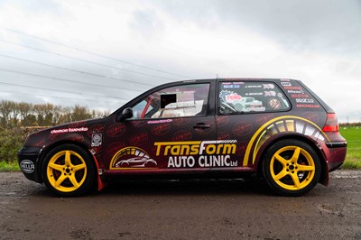 Lot 2002 Volkswagen Golf Track Car