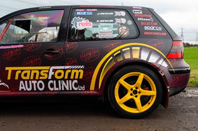 Lot 2002 Volkswagen Golf Track Car