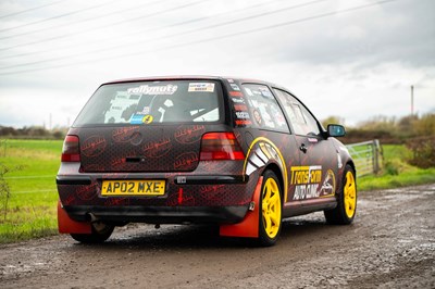 Lot 2002 Volkswagen Golf Track Car