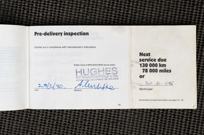 Lot 58 - 1990 Mercedes-Benz 230 CE