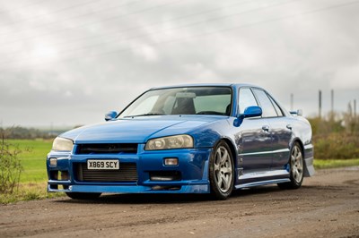 Lot 90 - 2001 Nissan Skyline R34 GT-T