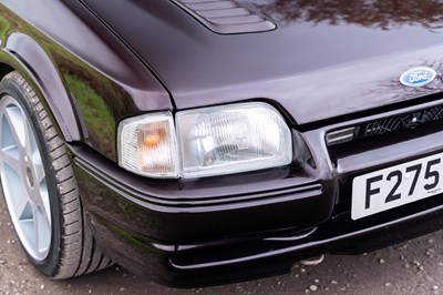 Lot 63 - 1989 Ford Escort RS Turbo