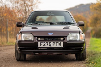 Lot 63 - 1989 Ford Escort RS Turbo