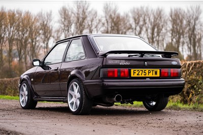 Lot 63 - 1989 Ford Escort RS Turbo