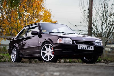 Lot 63 - 1989 Ford Escort RS Turbo