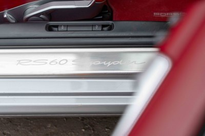 Lot 39 - 2008 Porsche Boxster RS60 Spyder
