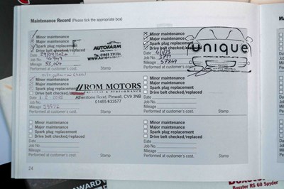 Lot 39 - 2008 Porsche Boxster RS60 Spyder