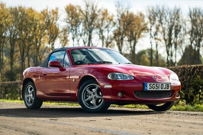 Lot 3 - 2002 Mazda MX5