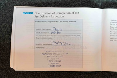 Lot 3 - 2002 Mazda MX5