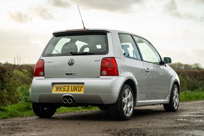 Lot 33 - 2003 Volkswagen Lupo GTI
