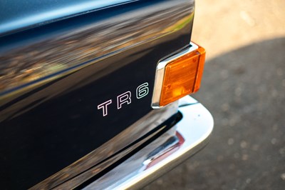 Lot 67 - 1973 Triumph TR6
