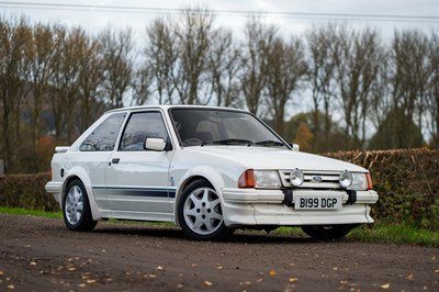 Lot 50 - 1985 Ford Escort RS Turbo